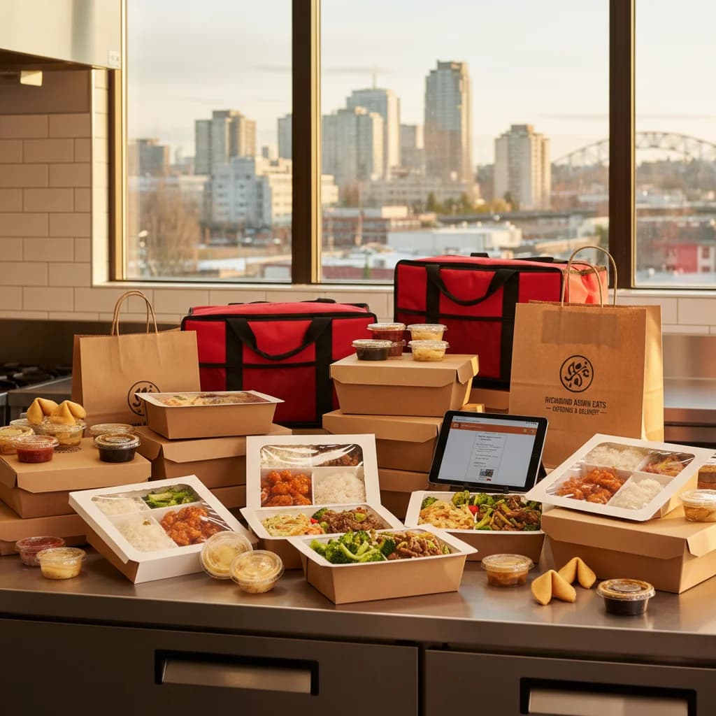 Richmond Asian Catering: Pickup and Delivery Options