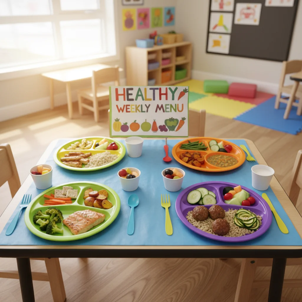 Vancouver Childcare Meal Plans: Weekly Menu Rotation...