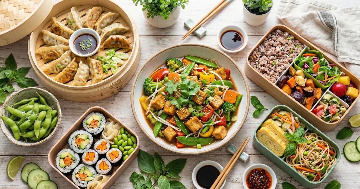 Featured image for Vegetarian and Vegan Asian Meals: Our Plant-Based Menu