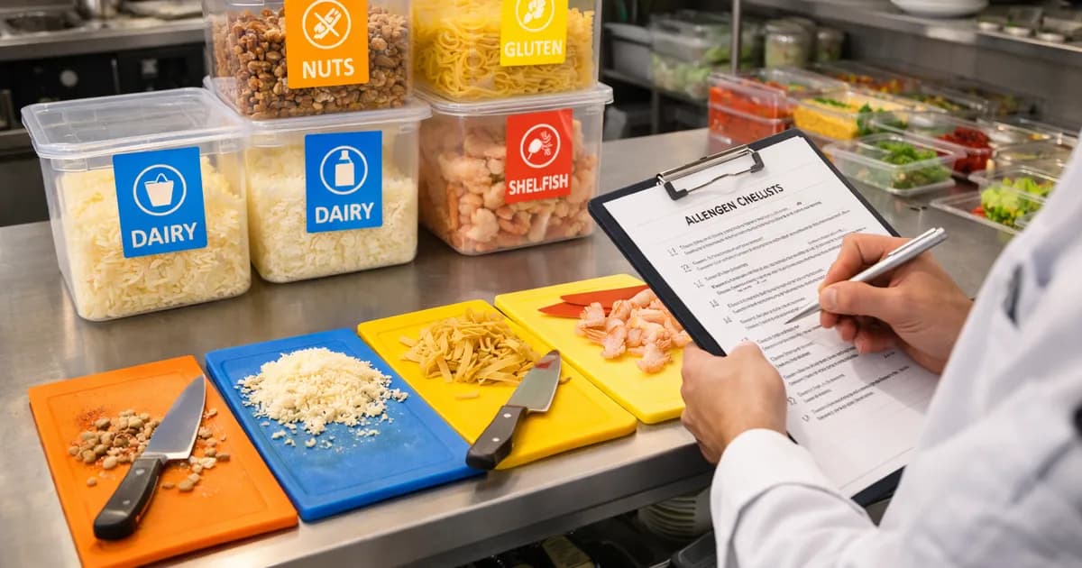 How We Handle 8 Common Allergens in Our Kitchen